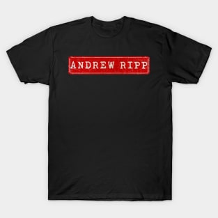 vintage retro plate Andrew Ripp T-Shirt